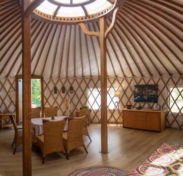 Фото номера Шатер Люкс-шатры Glamping Podgrodzie г. Нове-Варпно 16