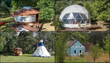 Фото Люкс-шатры Glamping Podgrodzie г. Нове-Варпно 1