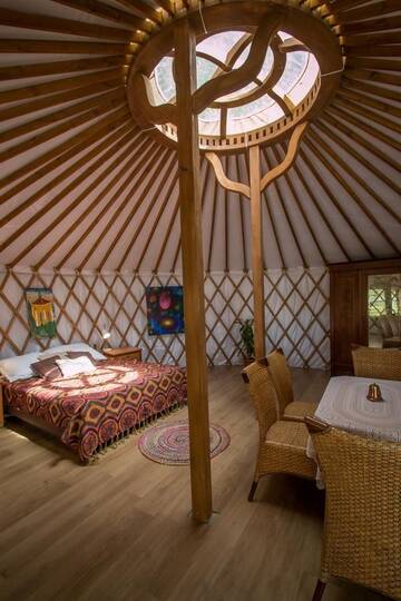 Фото номера Шатер Люкс-шатры Glamping Podgrodzie г. Нове-Варпно 9